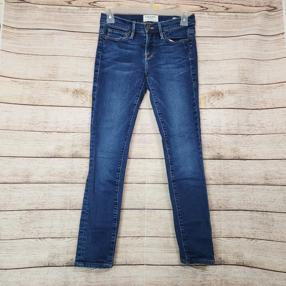 Frame Denim Le Skinny De Jeanne Redchurch Jeans Size 25 Style# LSJ032 Stretchy
